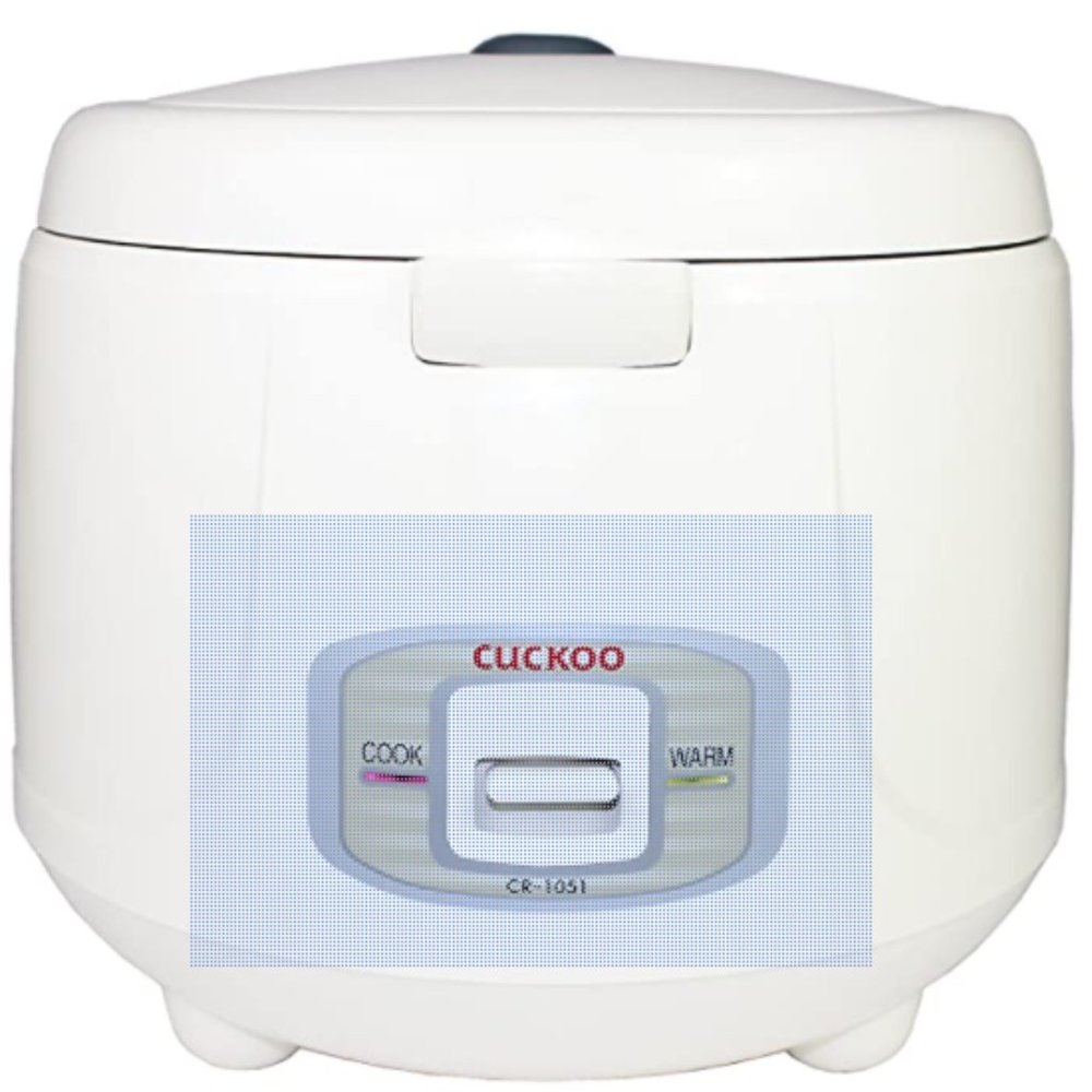 Cuckoo/Chrome Vanadium 1051 Electric Rice Cooker, 1.8 Litres for 10 people